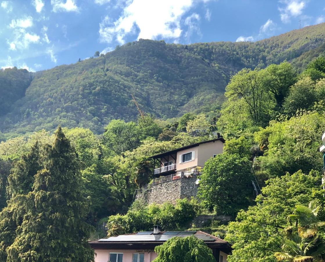 Casa Vista Lago Lägenhet Minusio Exteriör bild